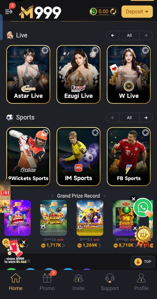 M 999 game